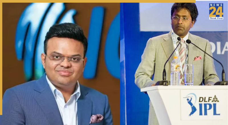 Lalit Modi, Jay Shah