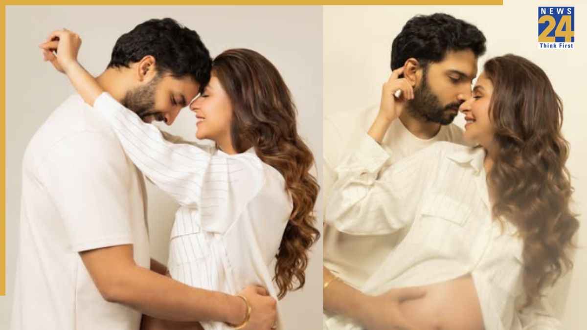 Kabhi Khushi Kabhie Gham फेम एक्ट्रेस ने बेबी बंप किया फ्लॉन्ट, पति संग रोमांटिक पोज में कराया फोटोशूट