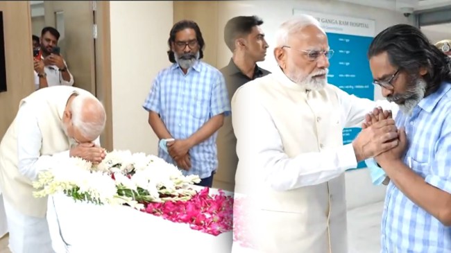 Shibu Soren | PM Modi | Hemant Soren