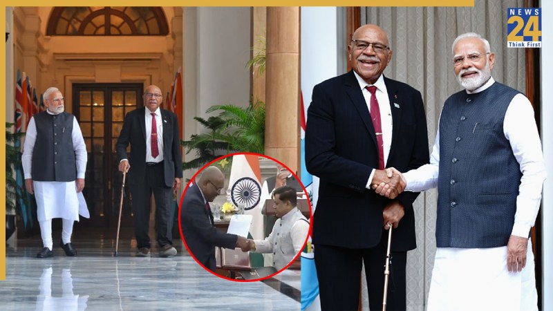 PM Modi Meeting With Fijian Prime Minister