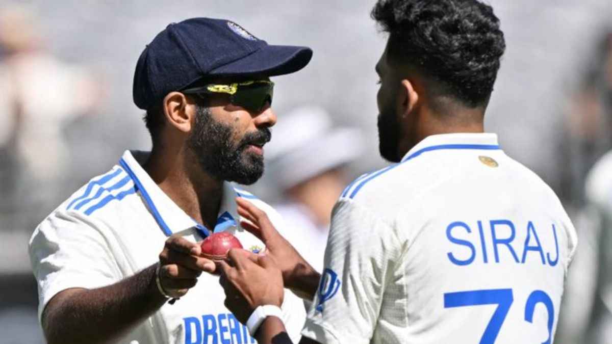 mohammed siraj-jasprit bumrah