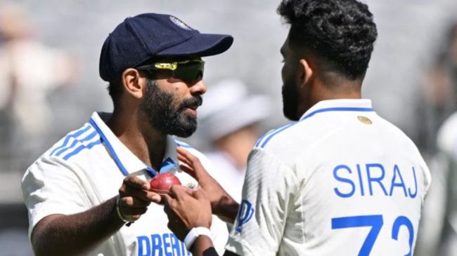 mohammed siraj-jasprit bumrah
