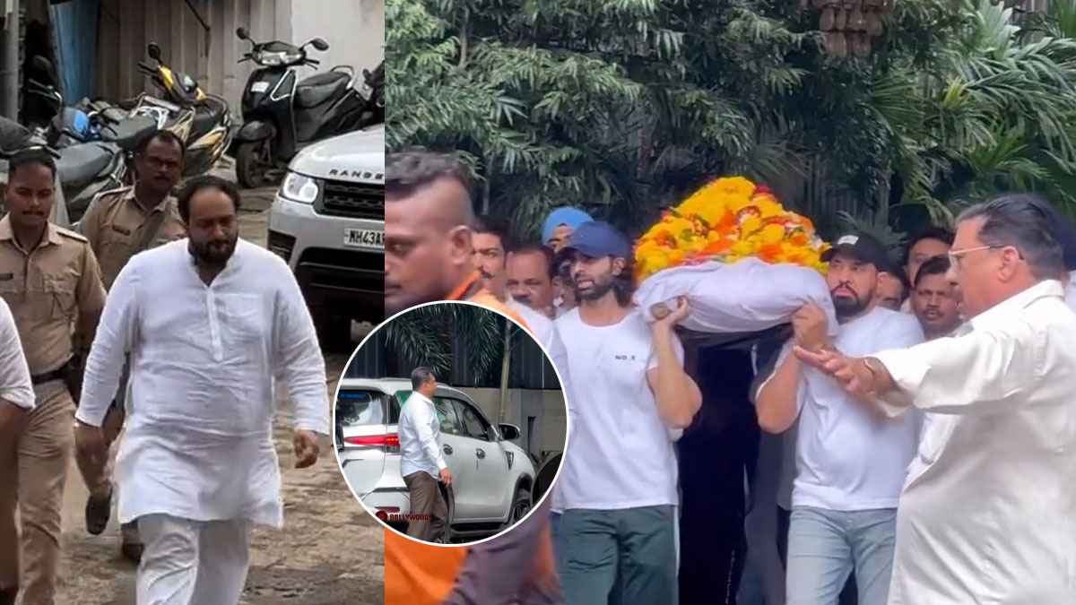 Zeeshan Siddiqui से लेकर Salman Khan के मैनेजर तक… Shera के पिता के अंतिम संस्कार में उमड़ी भीड़