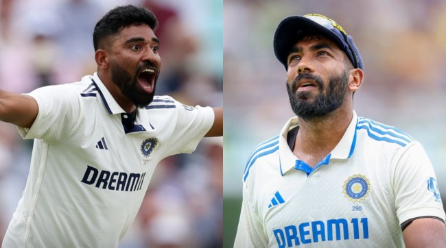 siraj bumrah рдореЛрд╣рдореНрдордж рд╕рд┐рд░рд╛рдЬ, рдЬрд╕рдкреНрд░реАрдд рдмреБрдорд░рд╛рд╣