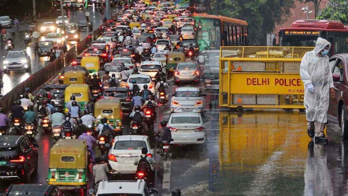 NCR जाम है…! जरूरी है तो समय लेकर निकलें, ट्रैफिक से बचने को पुलिस की एडवाइजरी पर रखें नजर