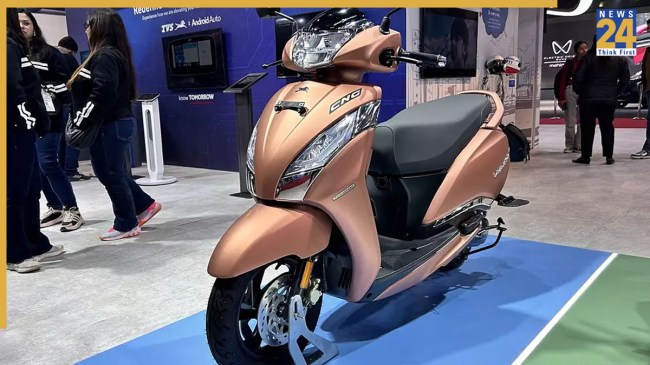 TVS Jupiter CNG scooter