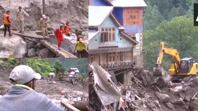 किश्तवाड़ आपदा में रेस्क्यू ऑपरेशन