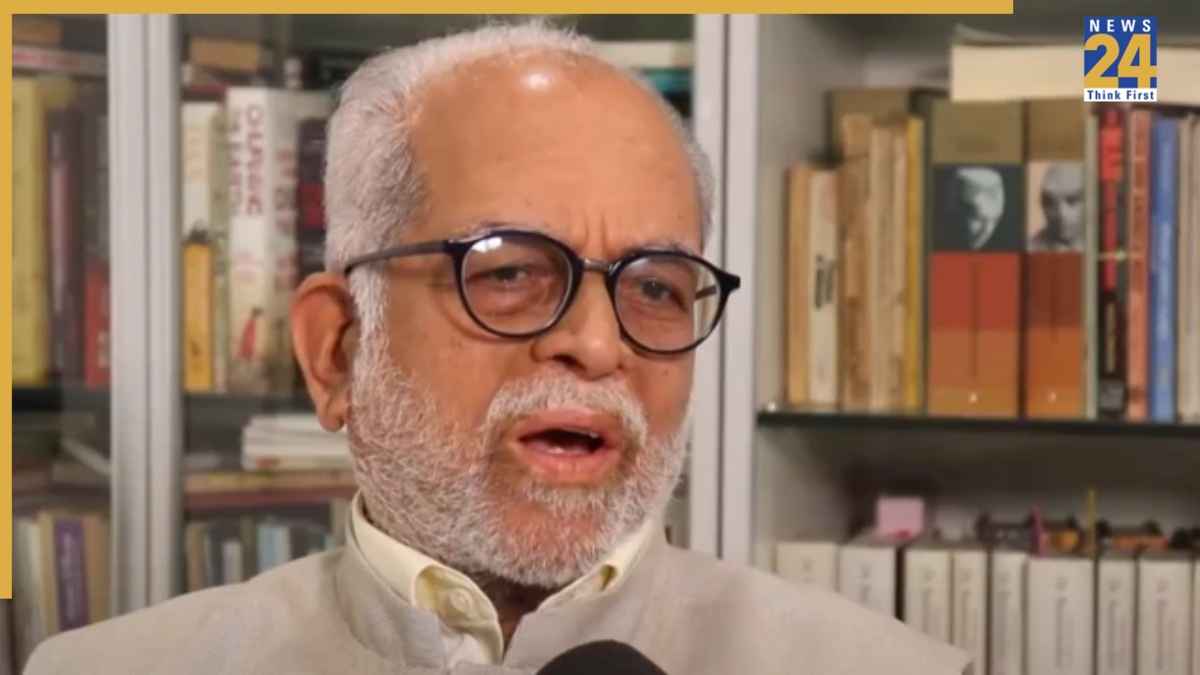 उपराष्ट्रपति पद के लिए इंडिया गठबंधन के उम्मीदवार बी सुदर्शन रेड्डी।