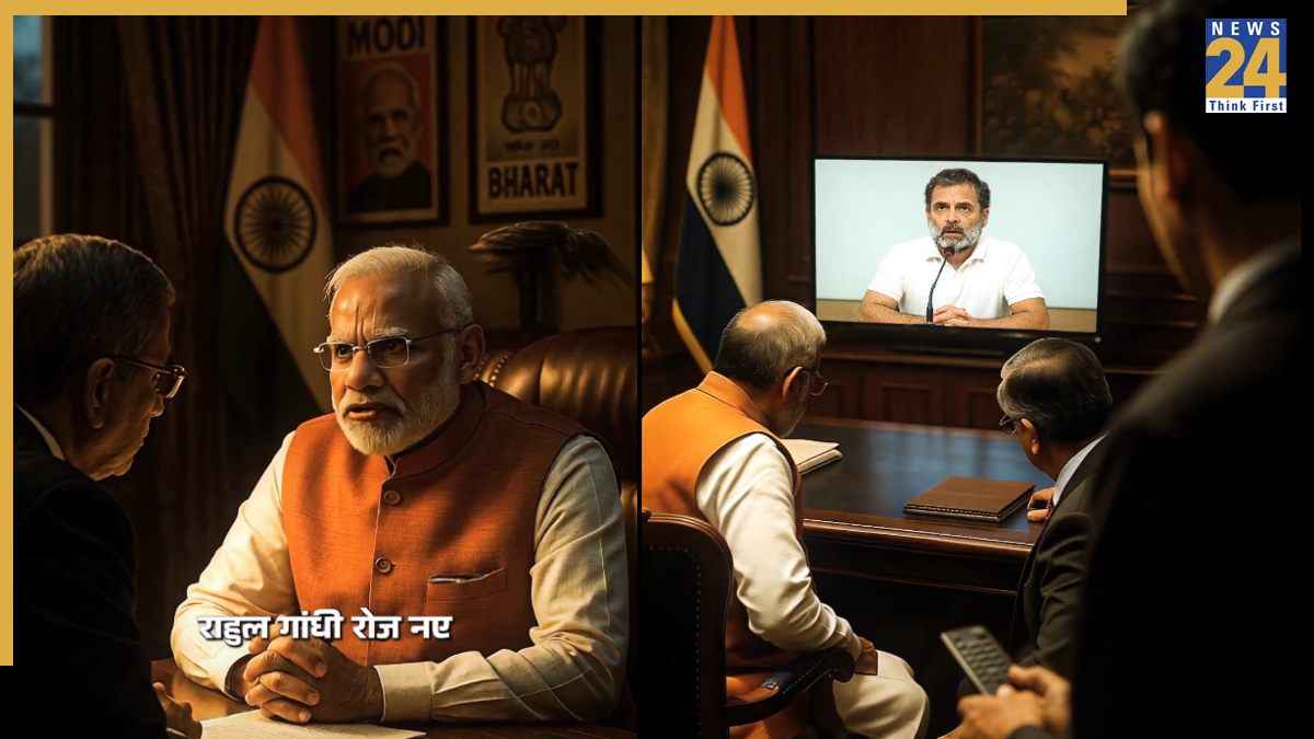 कांग्रेस ने जारी की पीएम मोदी की नई AI वीडियो, मुख्य चुनाव आयुक्त के साथ दिखाई बातचीत