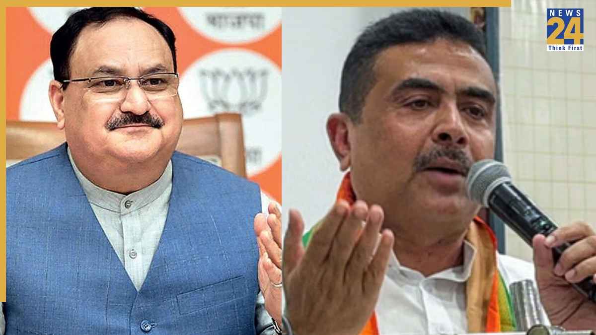 जेपी नड्डा ने शुभेंदु अधिकारी को फोन किया।