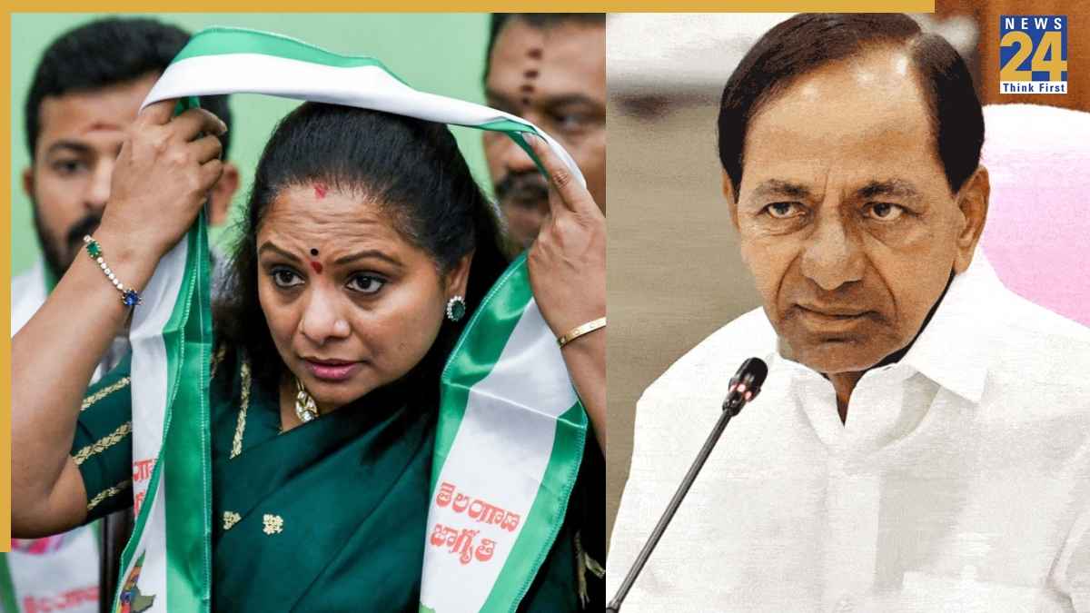 चंद्रशेखर राव ने बेटी के. कविता को पार्टी से किया सस्पेंड, पार्टी पर नुकसान पहुंचाने का है आरोप