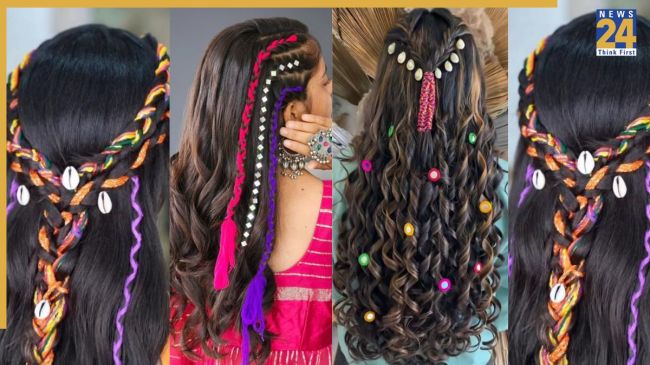 dandiya night hairstyle