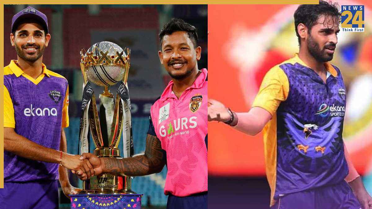 लखनऊ के कप्तान भुवनेश्वर कुमार ने किया कमाल, फाइनल में एंट्री के लिए रिंकू सिंह की टीम से होगी भिड़ंत 