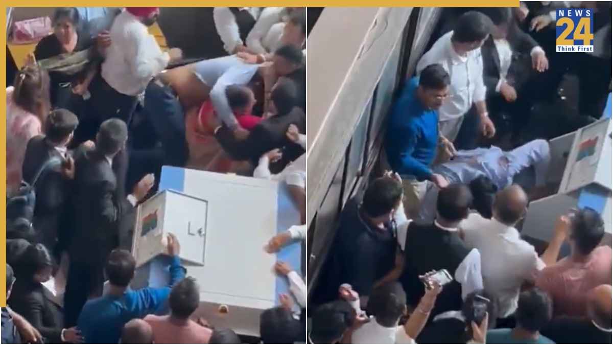 Delhi Tis Hazari Court Viral Video