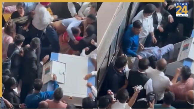 Delhi Tis Hazari Court Viral Video