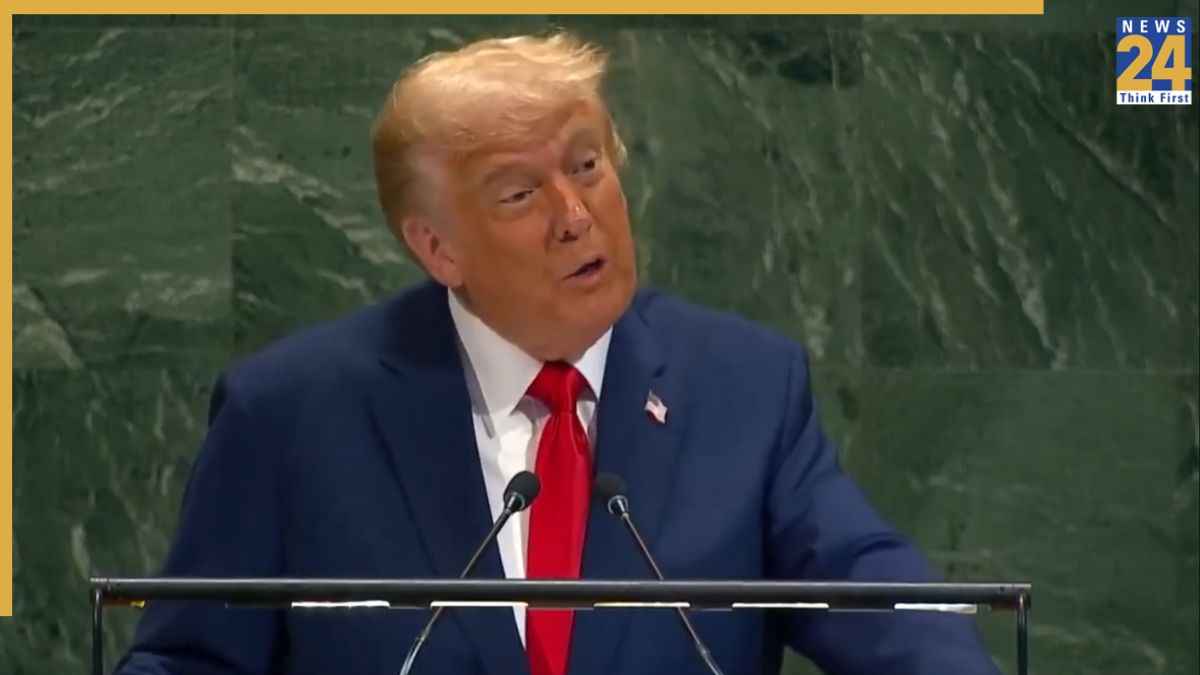 UNGA में बोलने पहुंचे ट्रंप तो खराब मिला टेलीप्रॉम्पटर, कुछ ऐसा कहा वीडियो हो गया वायरल