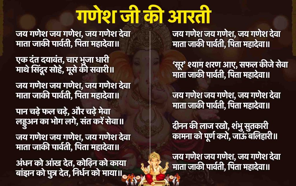 Ganesh ji Aarti