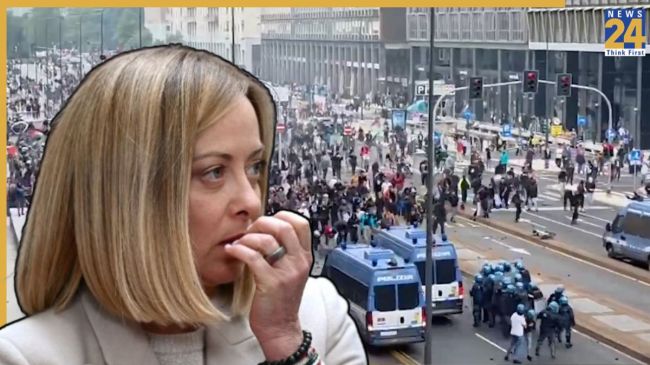 Giorgia Meloni Italy palestine