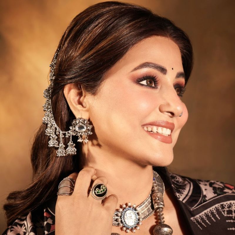 Hina Khan Hina Khan, Hina Khan photos, Hina Khan saree look-1-2-3