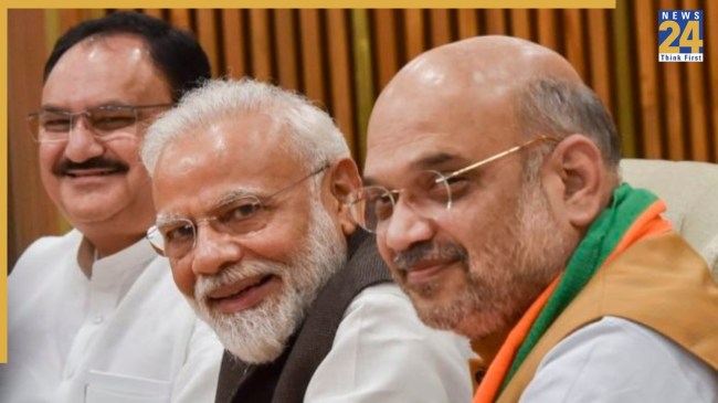 JP Nadda PM Modi Amit Shah