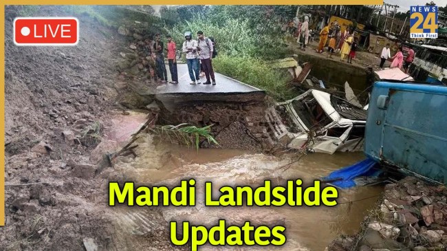 Mandi Landslide Mandi Landslide | Shimla Landslide | Natural Disaster
