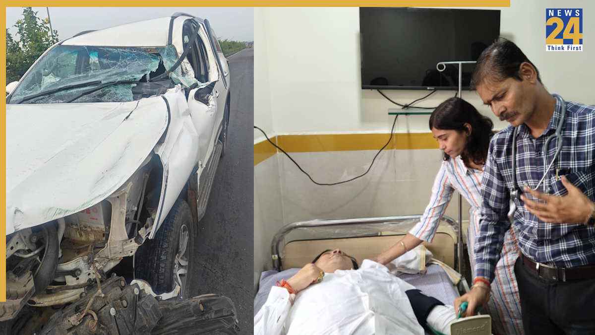 MP Prashant Padole narrowly escapes