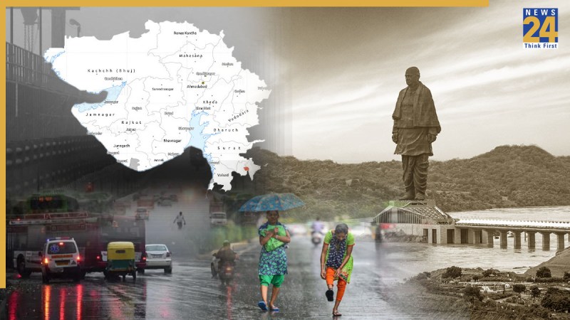 Gujarat weather forecast October 2025 IMD predictions, Light rainfall and temperature drop in Ahmedabad October 2025, Pleasant autumn weather in Gujarat for tourists and festivals, Farmers alert Gujarat October 2025 crop harvest season, Best time to visit Kutch Rann Utsav and Gir Forest in October 2025, IMD monsoon withdrawal effects on Gujarat weather October,South Gujarat coastal areas light showers October 2025 forecast, Temperature trends in Surat Vadodara and Kutch October 2025, Low humidity and sunny skies in Gujarat autumn 2025, Irrigation tips for Gujarat farmers during October 2025 dry spell