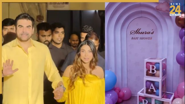 Sshura Khan Baby Shower, Arbaaz khan