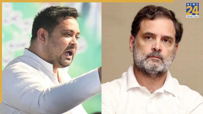Tejashwi Yadav Rahul Gandhi