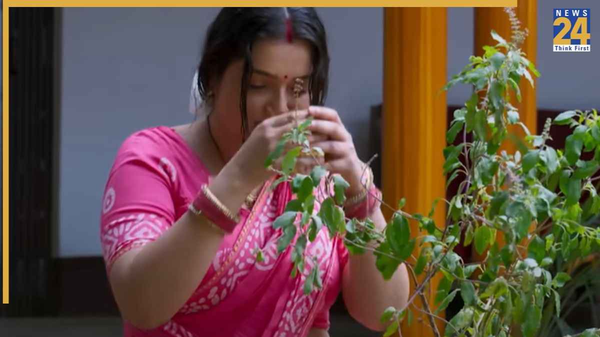 Navratri 2025: 'भोर भईल छाईल उजियारा', नवरात्रि में यूट्यूब पर छाया आम्रपाली दुबे का भोजपुरी देवी गीत