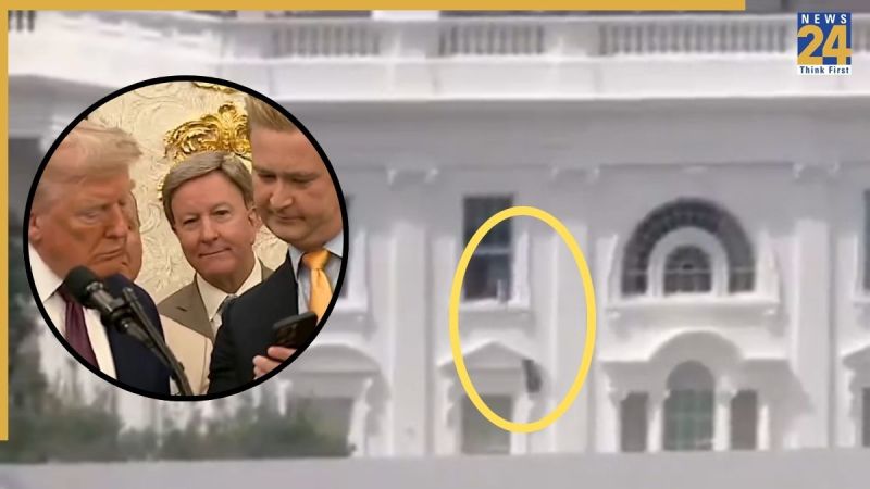 White house Window Viral Video (1)