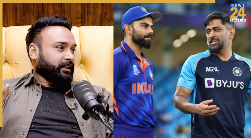 Amit Mishra, Virat Kohli, MS Dhoni