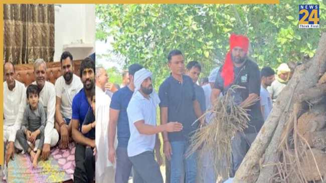 bajrang punia father death