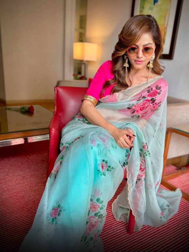 फूलों सी सजीं Rubina Dilaik