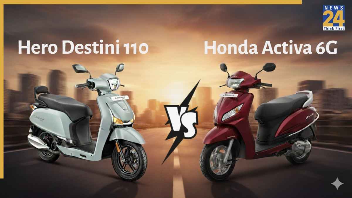 Hero Destini 110 vs Honda Activa 6G: जानें कौन सा स्कूटर है माइलेज और फीचर्स में बेस्ट