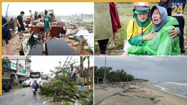 Cyclonic Storm Typhoon Bualoi Cyclonic Storm | Typhoon Bualoi | Pacific Ocean