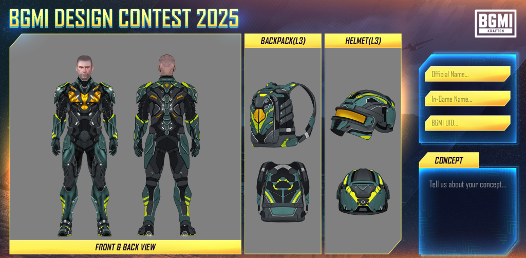 BGMI Design Contest
