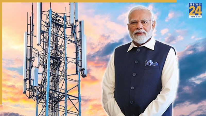 प्रधानमंत्री नरेंद्र मोदी ने लॉन्च किया BSNL का देसी 4G नेटवर्क.