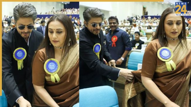 shahrukh khan rani mukherjee video, 71st national award