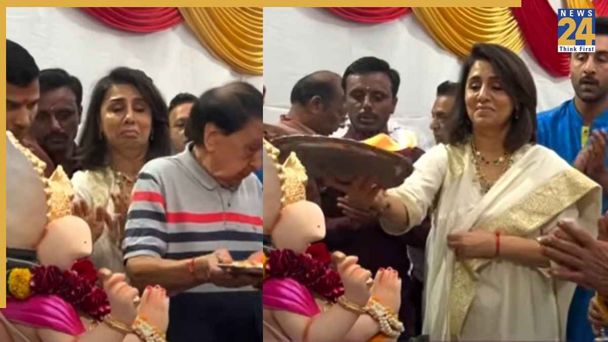 गणपति विसर्जन पर क्यों ट्रोल हुईं Ranbir Kapoor की मां? Neetu Kapoor आरती करते हुए कर बैठीं बड़ी भूल