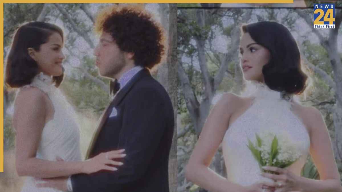 33 की उम्र में Selena Gomez बनीं दुल्हन, Benny Blanco संग रचाई शादी, वेडिंग फोटोज वायरल
