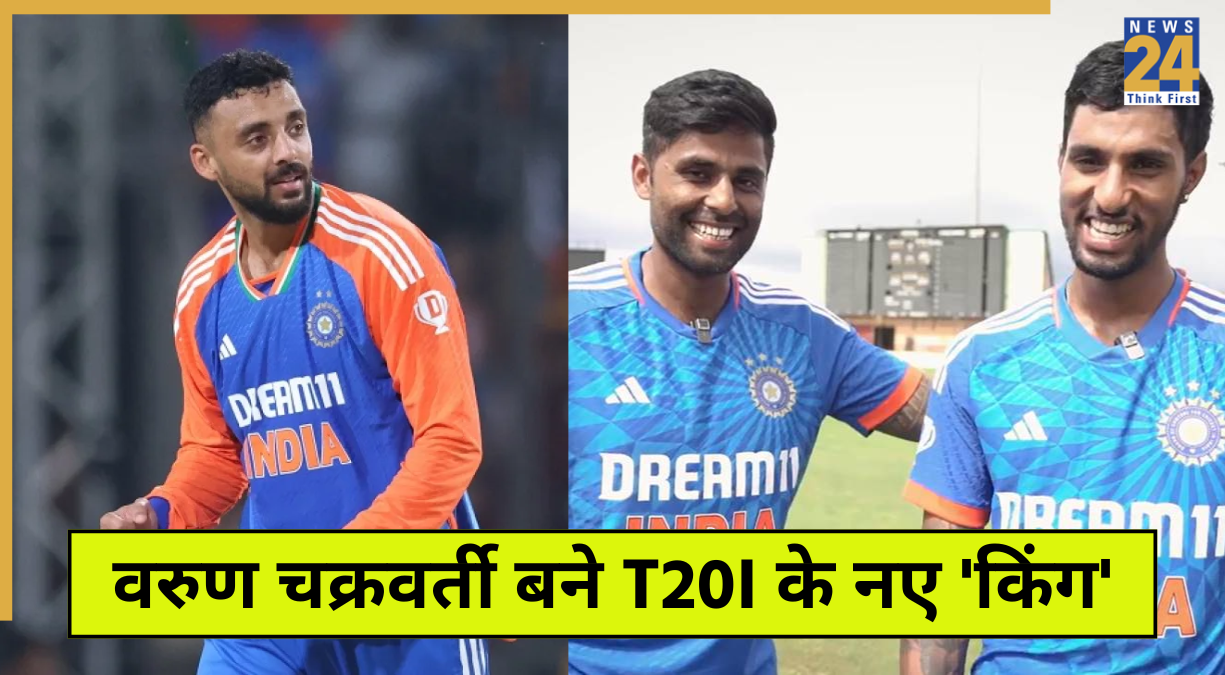 Varun Chakravarthy Number 1 Bowler