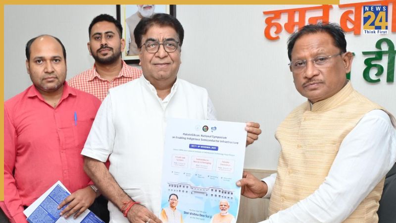 Raipur News, Chhattisgarh News, Chhattisgarh, CM Vishnu Dev Sai, Make-in-Silicon, रायपुर न्यूज, छत्तीसगढ़ न्यूज, छत्तीसगढ़, सीएम विष्णु देव साय, मेक-इन-सिलिकॉन