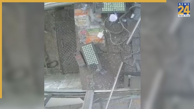 Jaipur news, Rajasthan news, Rajasthan latest news, Jaipur Hingonia toll plaza, toll plaza, NHAI, tyre burst, जयपुर न्यूज, राजस्थान न्यूज, राजस्थान ताजा खबर, जयपुर हिंगोनिया टोल प्लाजा, टोल प्लाजा, एनएचएआई, टायर फटा
