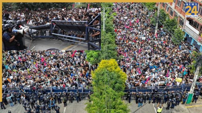 Nepal News, Nepal Gen-Z Protest, Nepal Today News, Nepal Police, Nepal PM, Nepal Protest, Social Site Ban, Gen-Z, नेपाल न्यूज, नेपाल ताजा खबर, नेपाल आज की खबर, नेपाल पुलिस, नेपाल पीएम, नेपाल प्रदर्शन, सोशल साइट बैन, Gen- Z