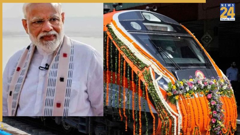 Rajasthan Vande Bharat Train, Vande Bharat Train, Jodhpur Station, PM Narendra Modi, Bikaner Station, Udaipur City Station, राजस्थान वंदे भारत ट्रेन, वंदे भारत ट्रेन, जोधपुर स्टेशन, पीएम नरेन्द्र मोदी, बीकानैर स्टेशन, उदयपुर सिटी स्टेशन