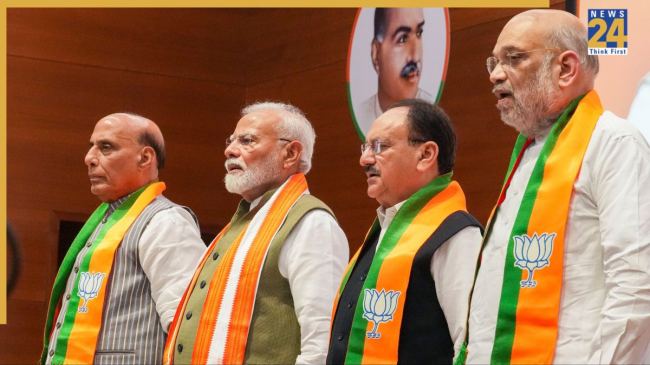 Bihar Vidhan Sabha Chunav 2025 BJP strategy, Amit Shah Patna meeting NDA elections Bihar assembly polls 2025 date announcement,BJP booth level organization Bihar 2025 NDA unity plan against opposition Bihar,Amit Shah Bihar election preparations October,Bihar 2025 elections voter list finalization,BJP Amit Shah law and order focus Bihar,NDA achievements promotion Bihar polls,Bihar Vidhan Sabha 243 seats NDA target