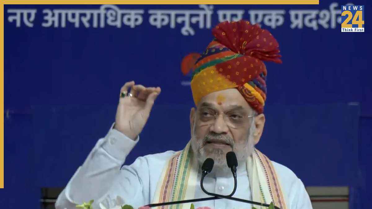 नए कानून पर जयपुर में बोलते गृहमंत्री अमित शाह