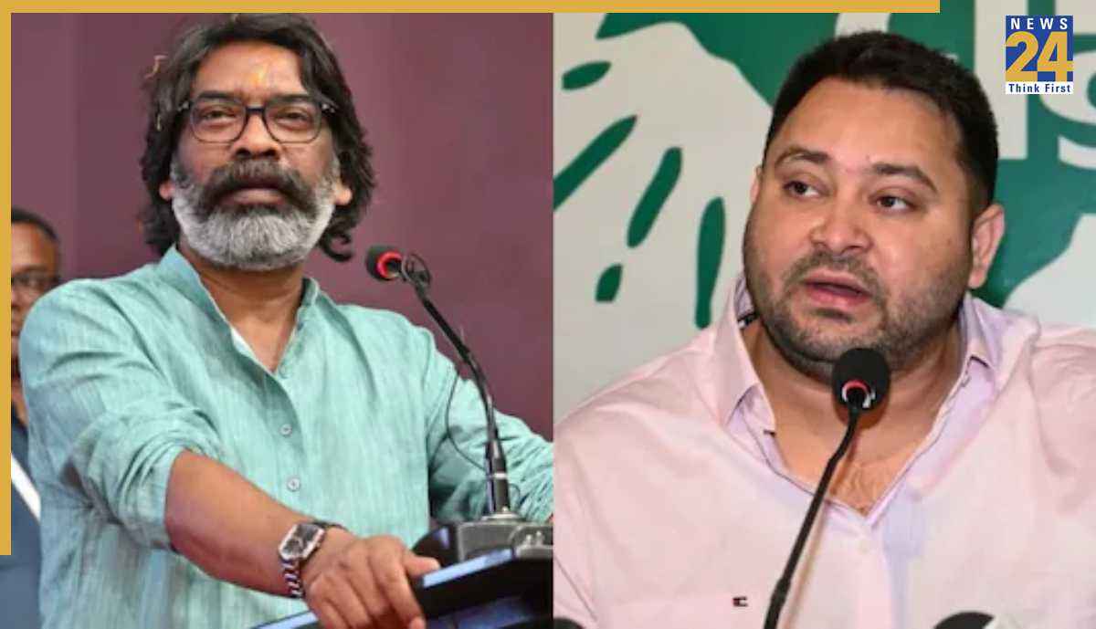 बिहार में महागठबंधन से अलग हुए हेमंत सोरेन बिहार में महागठबंधन से अलग हुए हेमंत सोरेन
