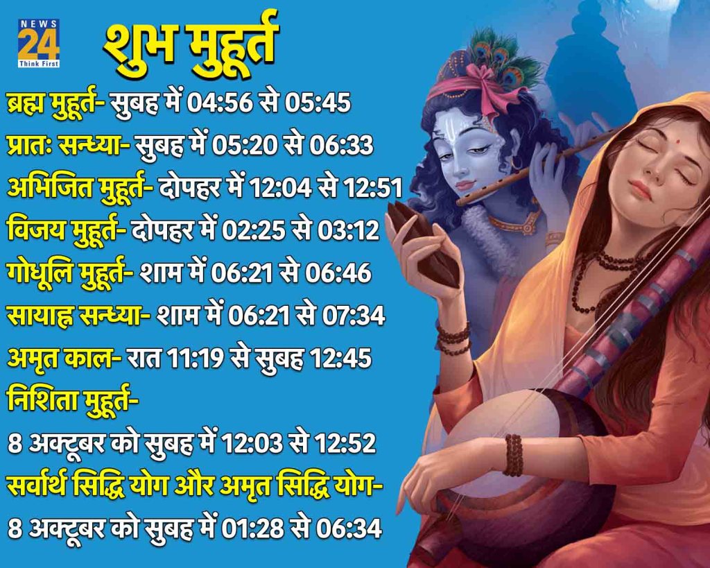 7 October Shubh Muhurat
